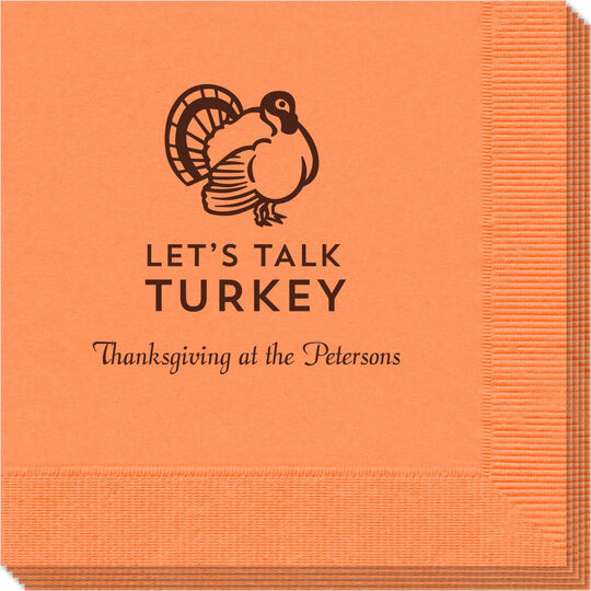 Let's Talk Turkey Napkins